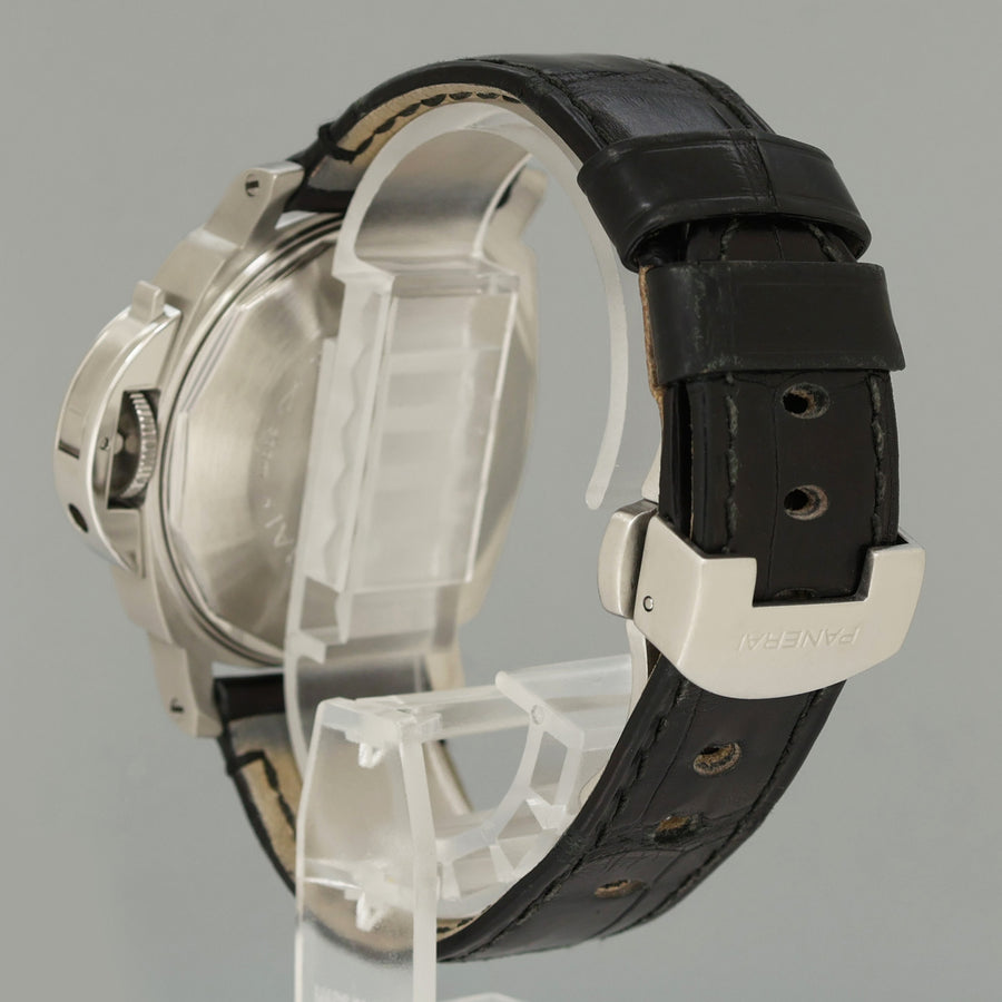 MINT Panerai Luminor Marina GMT PAM00048 Stainless Steel Black Dial 40mm Watch Box
