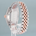 MINT Rolex DateJust Jubilee Two Tone Rose Gold Steel Silver Diamond 116231 Watch