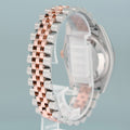 MINT Rolex DateJust Jubilee Two Tone Rose Gold Steel Silver Diamond 116231 Watch