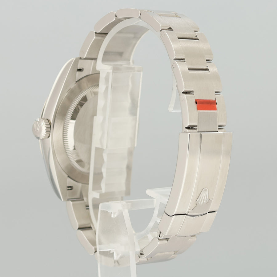 Sept 2025 NEW PAPERS Rolex Oyster Perpetual 41mm Black Oyster Watch 134300 Box