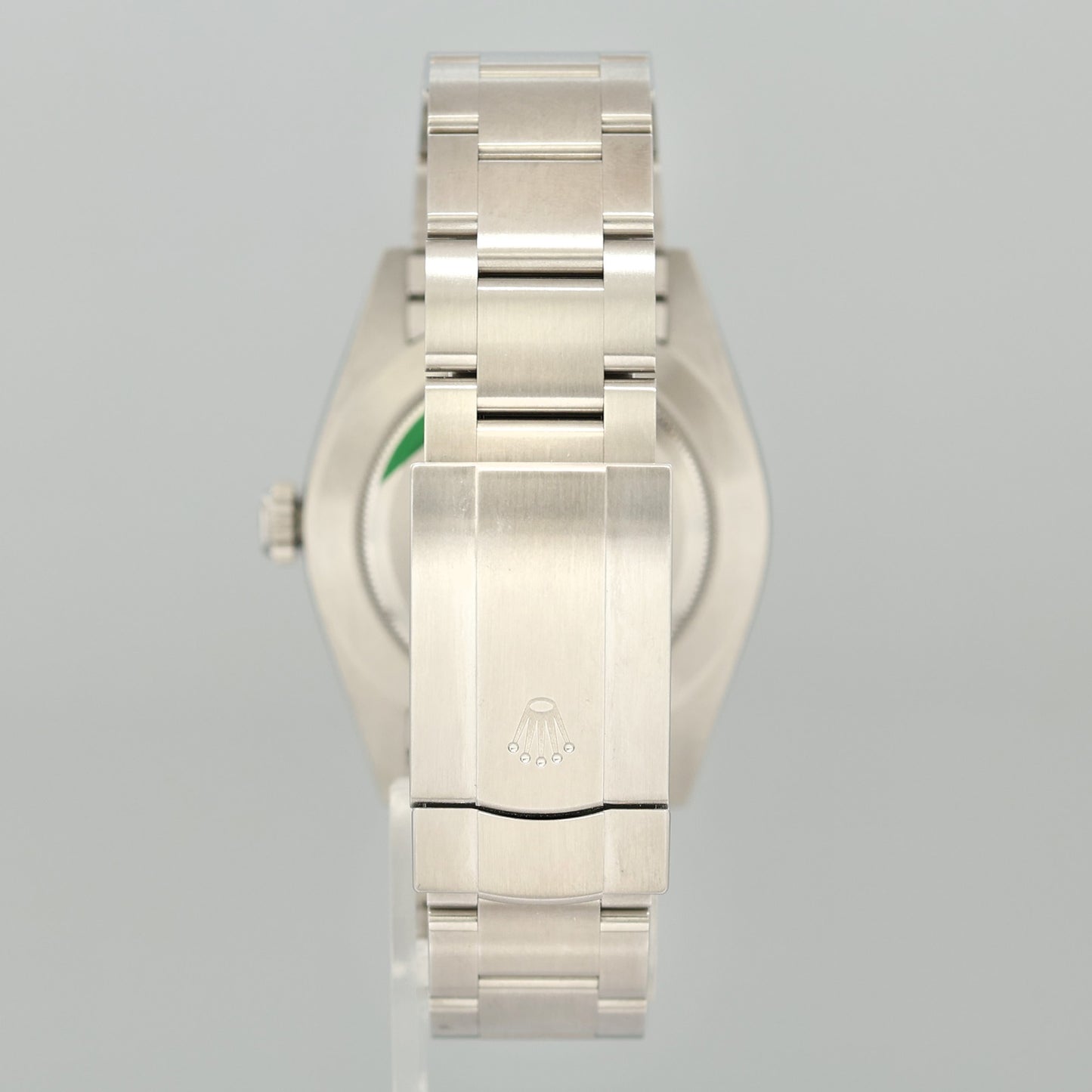 OCT 2025 NEW PAPERS 134300 Green Rolex Oyster Perpetual 41mm Stick Oyster Watch Box