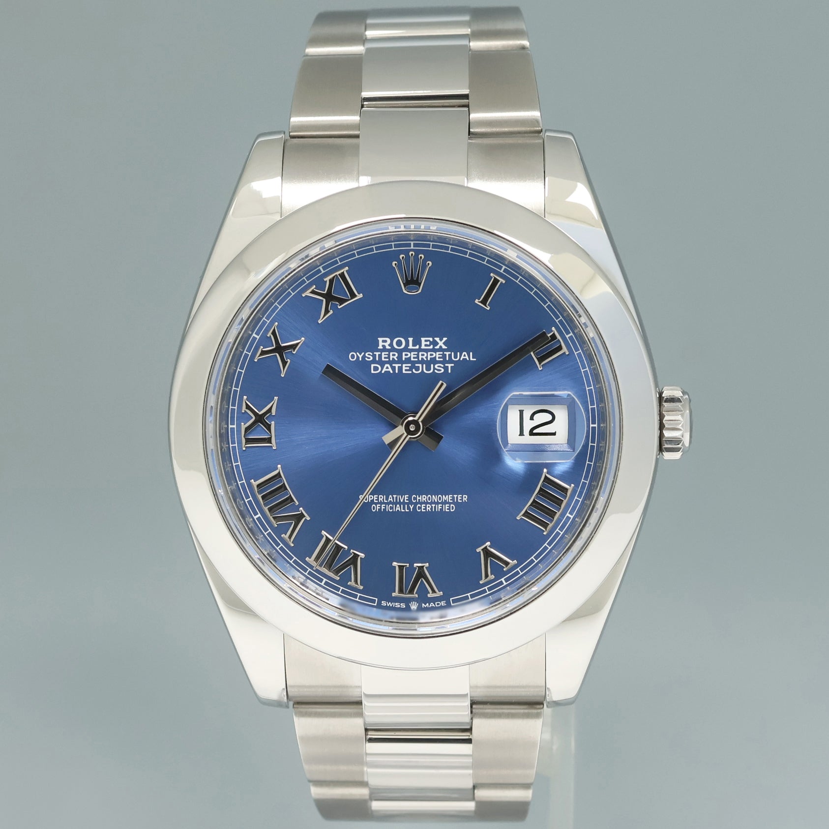 Oyster perpetual datejust 126300 acier 41mm hotsell