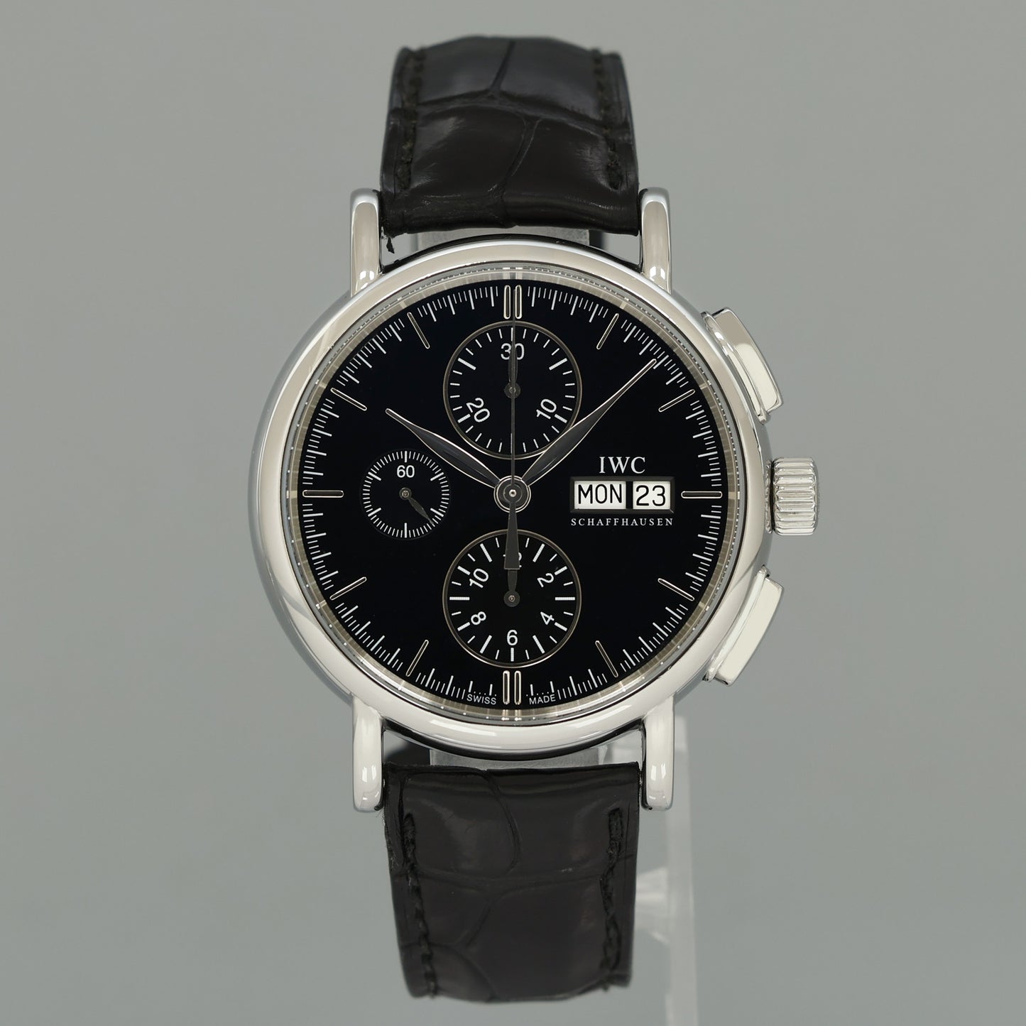 PAPERS MINT IWC Portofino Chronograph IW3783-03 Black 41mm Watch Box