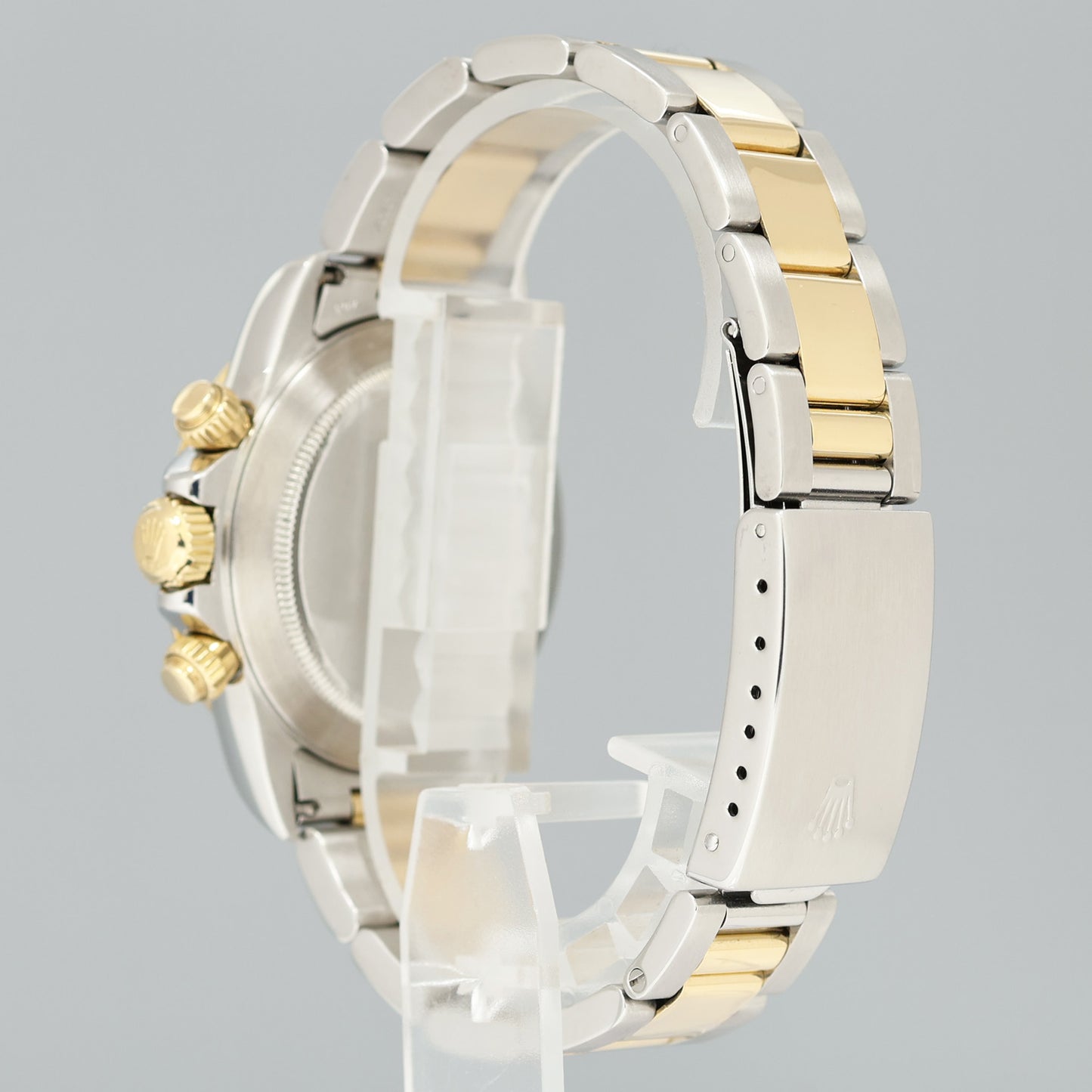 1989 Rolex Daytona 16523 Zenith Two Tone Yellow Gold White Stick Watch Box