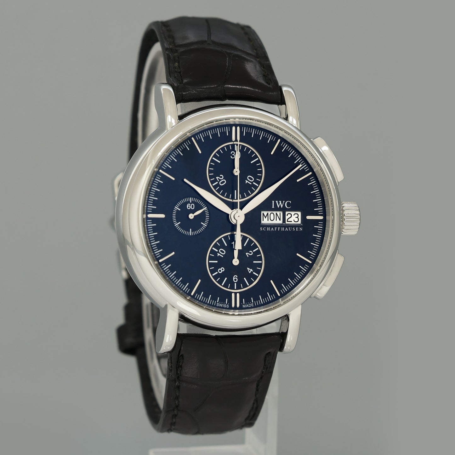 PAPERS MINT IWC Portofino Chronograph IW3783-03 Black 41mm Watch Box