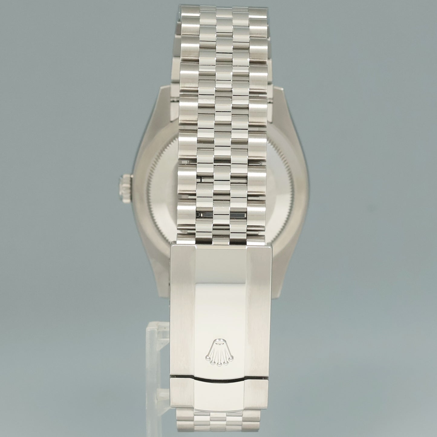 2020 MINT PAPERS Rolex DateJust White Roman 126234 Steel Jubilee White Gold Watch