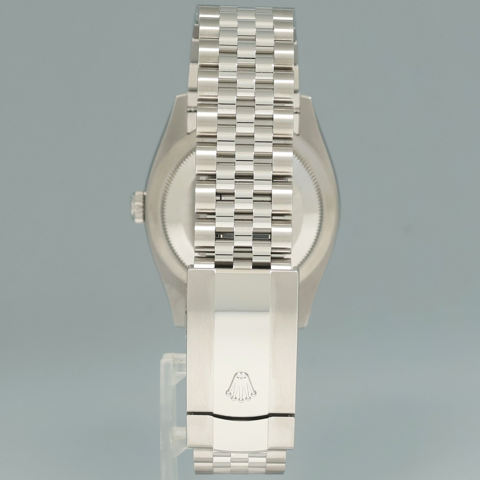 2020 MINT PAPERS Rolex DateJust White Roman 126234 Steel Jubilee White Gold Watch