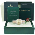 2009 MINT Rolex DateJust Jubilee Two Tone Gold Champagne Diamond 116233 Watch