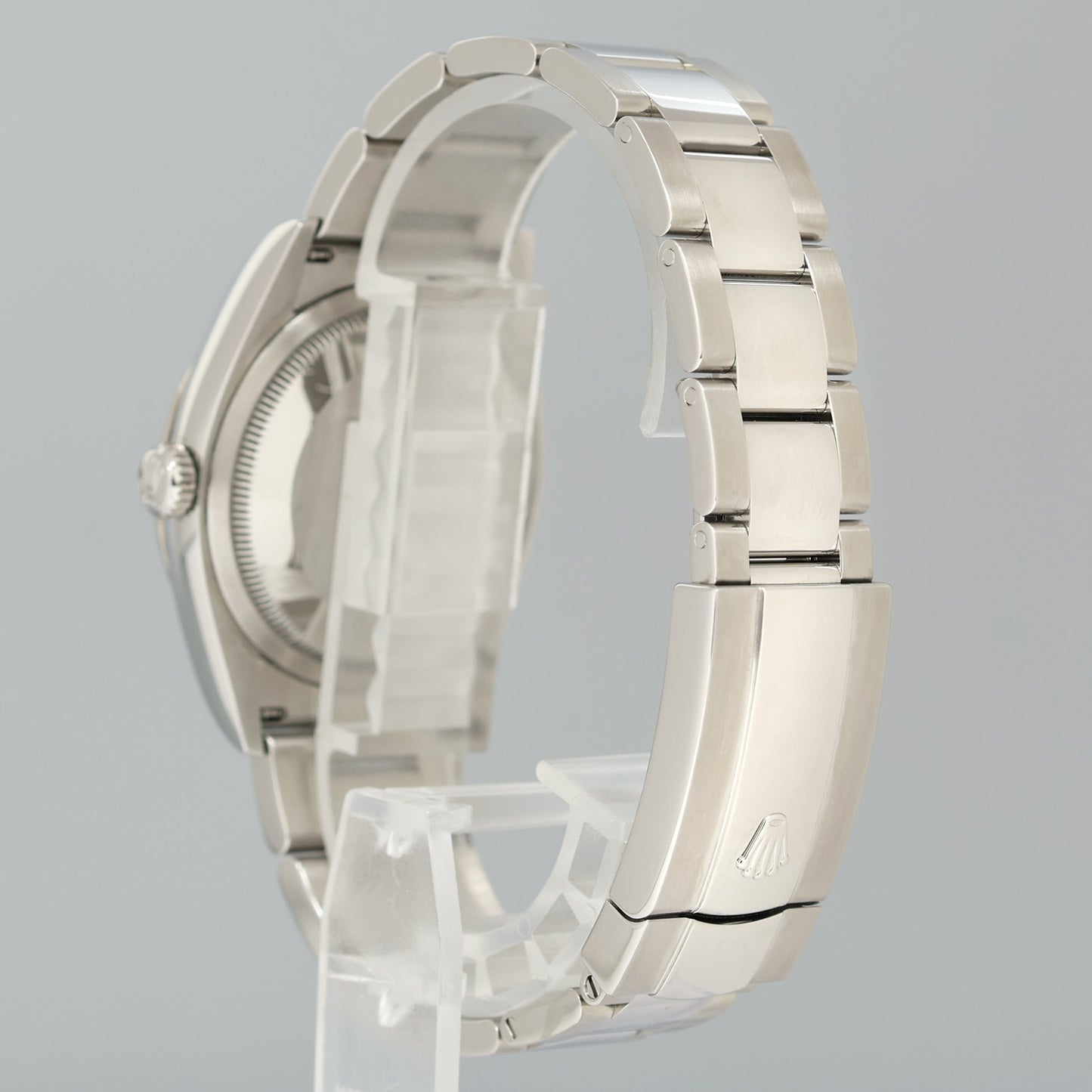 2022 MINT Rolex DateJust White Roman 126234 Steel Oyster White Gold Watch