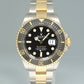 2023 MINT Rolex Sea-Dweller 43mm Two-Tone Yellow Gold 126603 Steel Black Watch