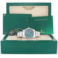 MINT 2022 Rolex Milgauss Blue Anniversary Green 116400GV Steel 40mm Watch Box