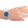 MINT PAPERS Rolex Milgauss Blue Dial Anniversary Green 116400GV Steel Watch Box