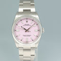 2021 NEW PAPERS Rolex Oyster 126000 Perpetual 36mm Pink Candy Watch Box