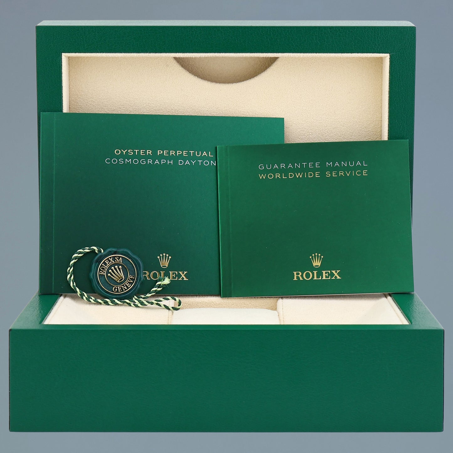 MINT Rolex Daytona Black Diamond Sapphire 116509 Cosmograph White Gold Watch