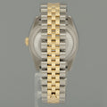MINT Rolex DateJust Tone Rose Gold Steel 36mm Champagne Diamond 116233 Watch Box