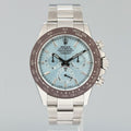 MINT 2013 Rolex Daytona 116520 Glacier Blue Diamond Steel Platona Ceramic 40mm Watch