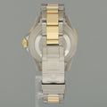 1985 PAPERS MINT Rolex Submariner Date 16803 Two-Tone Gold Steel Blue 40mm Watch Box