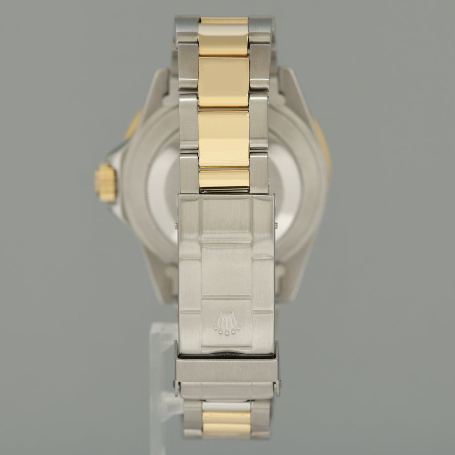 1985 PAPERS MINT Rolex Submariner Date 16803 Two-Tone Gold Steel Blue 40mm Watch Box