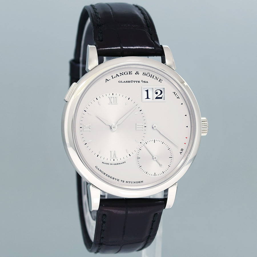 PAPERS A. Lange & Söhne A SAXONIA Platinum 40mm 117.025 Grand Watch Box