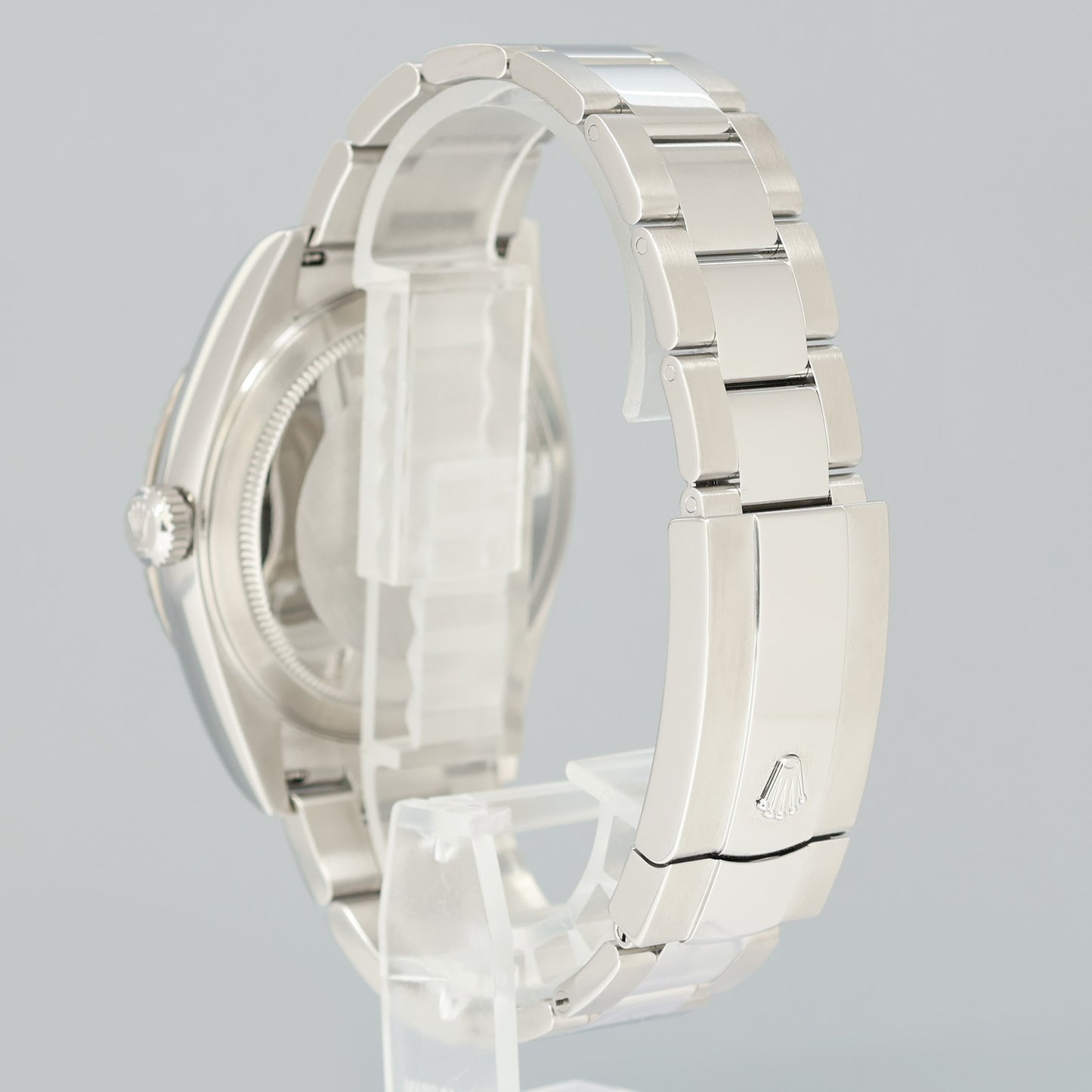 2025 NEW Rolex Sky-Dweller Steel Green Oyster Fluted 42mm 336934 Watch Box