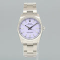 2025 NEW PAPERS Rolex Oyster Perpetual 34mm Lavender Oyster Watch 124200 Watch Box