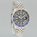 2025 CPO PAPERS 126710 BLNR Rolex GMT Master II Batman Blue Jubilee Steel Watch