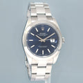 MINT PAPERS Rolex DateJust 41 Steel 126300 Blue Stick Oyster Band 41mm Watch Box