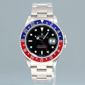 MINT PAPERS Rolex GMT-Master Pepsi Blue Red 40mm Tritium Steel 16700 Watch Box