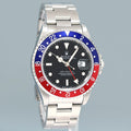 MINT PAPERS Rolex GMT-Master Pepsi Blue Red 40mm Tritium Steel 16700 Watch Box
