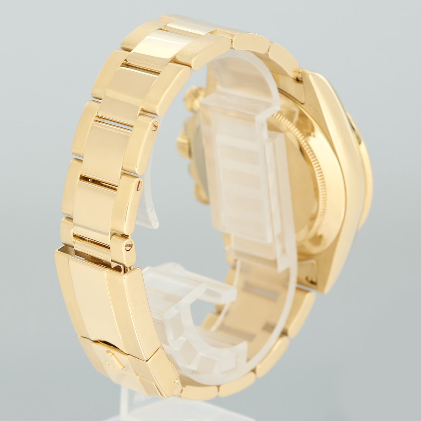 MINT Rolex Daytona 116528 MOP Mother of Pearl Chrono Yellow Gold Watch Box