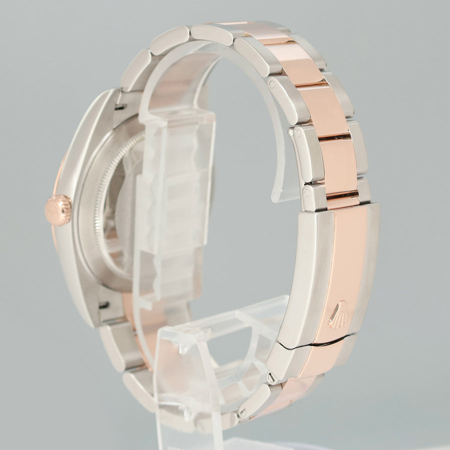 MINT 2022 Rolex DateJust 41 126301 Sundust Dial 18k Gold Two-Tone Oyster Watch Box