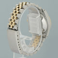 PAPERS MINT Ladies Rolex 68273 Two Tone 18k Yellow Gold Fluted Steel 31mm Pearl Diamond Watch