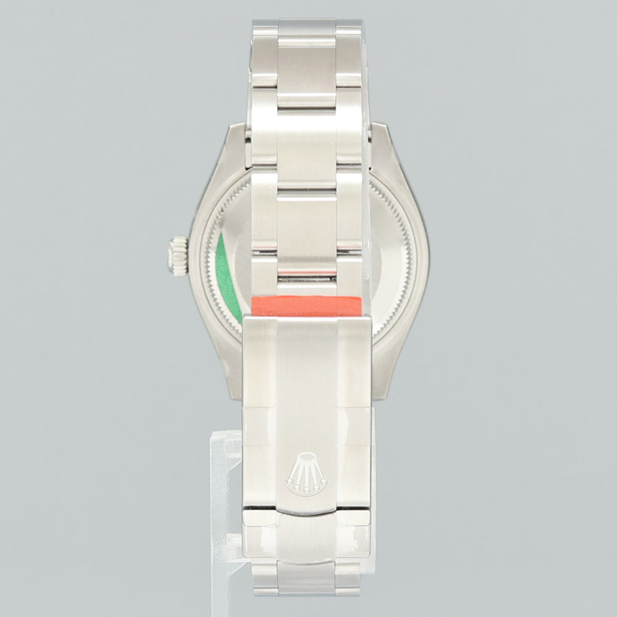 NEW STICKERED 2024 PAPERS Rolex Oyster 277200 Perpetual 31mm CELEBRATION BLUE Watch Box