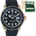 2024 MINT Rolex Yacht-Master 226658 Yellow Gold 42mm Oysterflex Watch Box