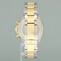 2014 Rolex Daytona 116523 Champagne Paul Newman Steel Yellow Gold Two Tone Watch