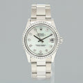 DIAMOND PEARL Ladies Rolex Midsize 31mm Datejust Jubilee Steel 78274 Watch Box