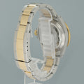 MINT PAPERS Rolex Submariner 16613 Two Tone Gold Silver Serti Diamond Watch Box