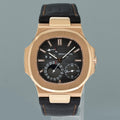 MINT PAPERS Patek Philippe Nautilus Moonphase Rose Gold 5712R Leather Watch Box