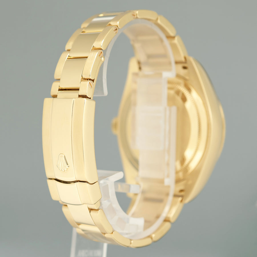 PAPERS MINT Rolex Sky-Dweller Yellow Gold Champagne Arabic 326938 Watch Box
