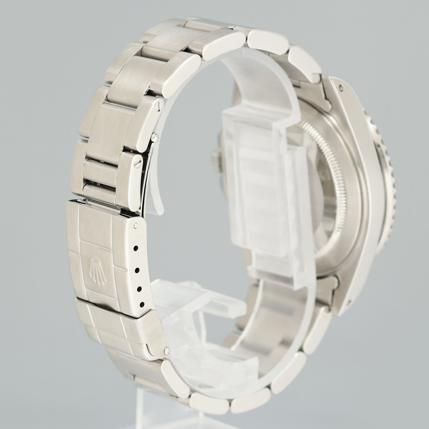 PAPERS 1999 MINT Rolex GMT-Master II Coke Red Black Steel 16710 40mm Watch Box