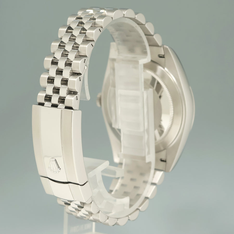 2026 NEW PAPERS Rolex DateJust 41 Steel 126300 Silver Stick Jubilee 41mm Watch Box