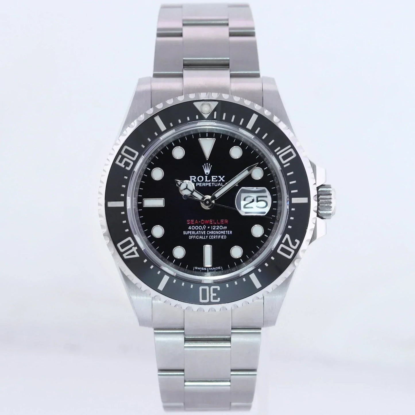 2018 MINT PAPERS Rolex Red Seadweller SD43 126600 43mm Mark 1 Mk1 Watch Box