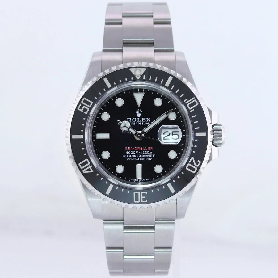 2018 MINT PAPERS Rolex Red Seadweller SD43 126600 43mm Mark 1 Mk1 Watch Box