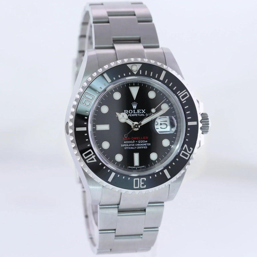 2018 MINT PAPERS Rolex Red Seadweller SD43 126600 43mm Mark 1 Mk1 Watch Box
