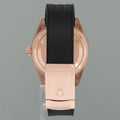 MINT ROLEX SKY DWELLER ROSE GOLD 326135 CHOCOLATE 42MM RUBBER WATCH BOX