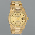 Rolex President Day-Date Champagne Stick 18038 Quickset Yellow Gold Watch Box