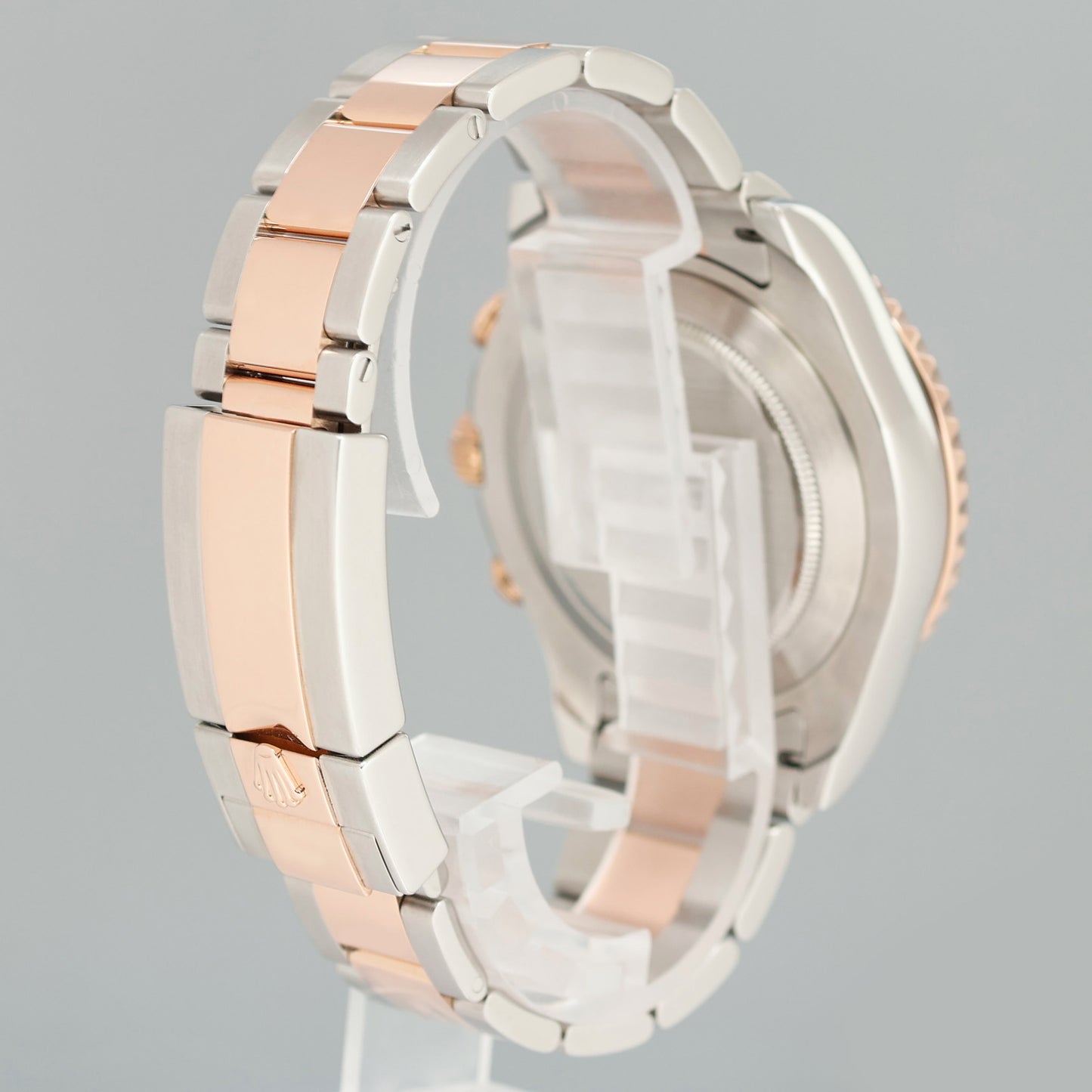 2025 CPO PAPERS Rolex Yacht-Master II 116681 Steel Everose Gold Mercedes Hands Watch