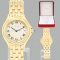 Ladies Cartier Panthere Cougar 26mm 18k Yellow Gold 117000 Quartz Watch