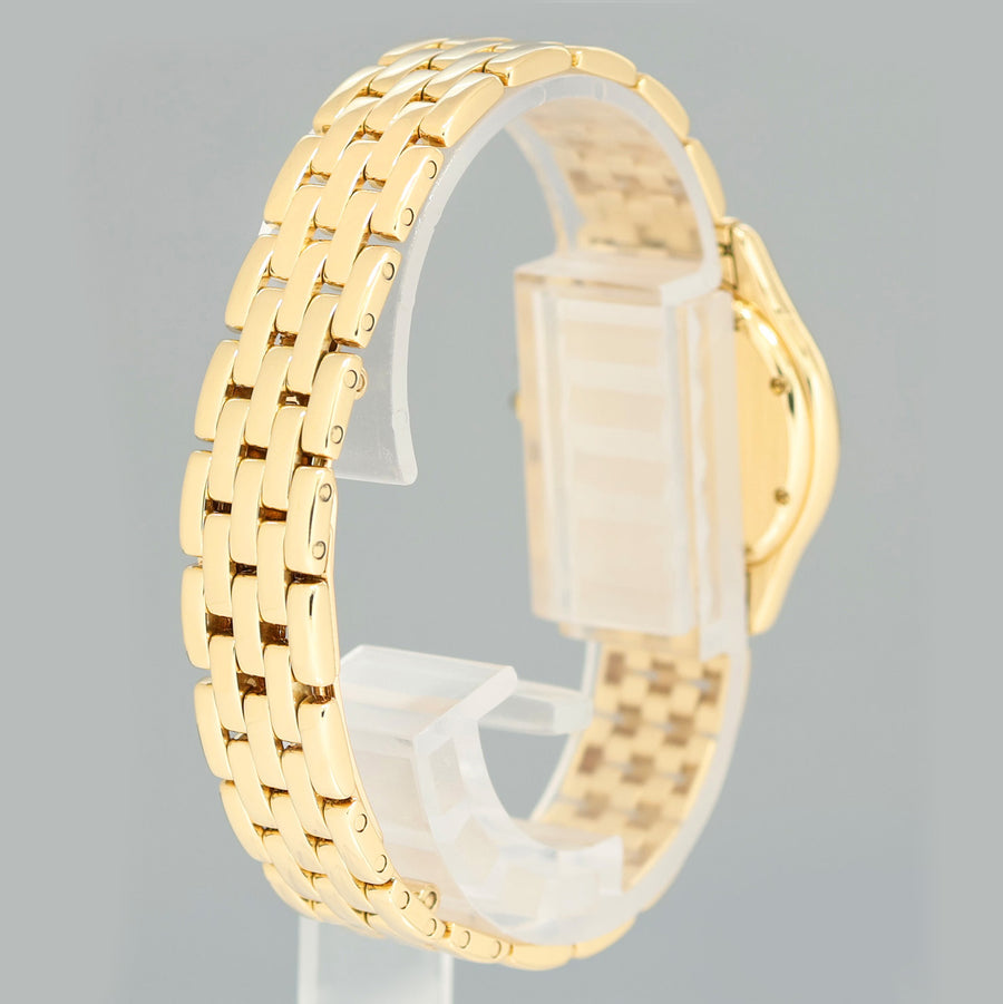 Ladies Cartier Panthere Cougar 26mm 18k Yellow Gold 117000 Quartz Watch