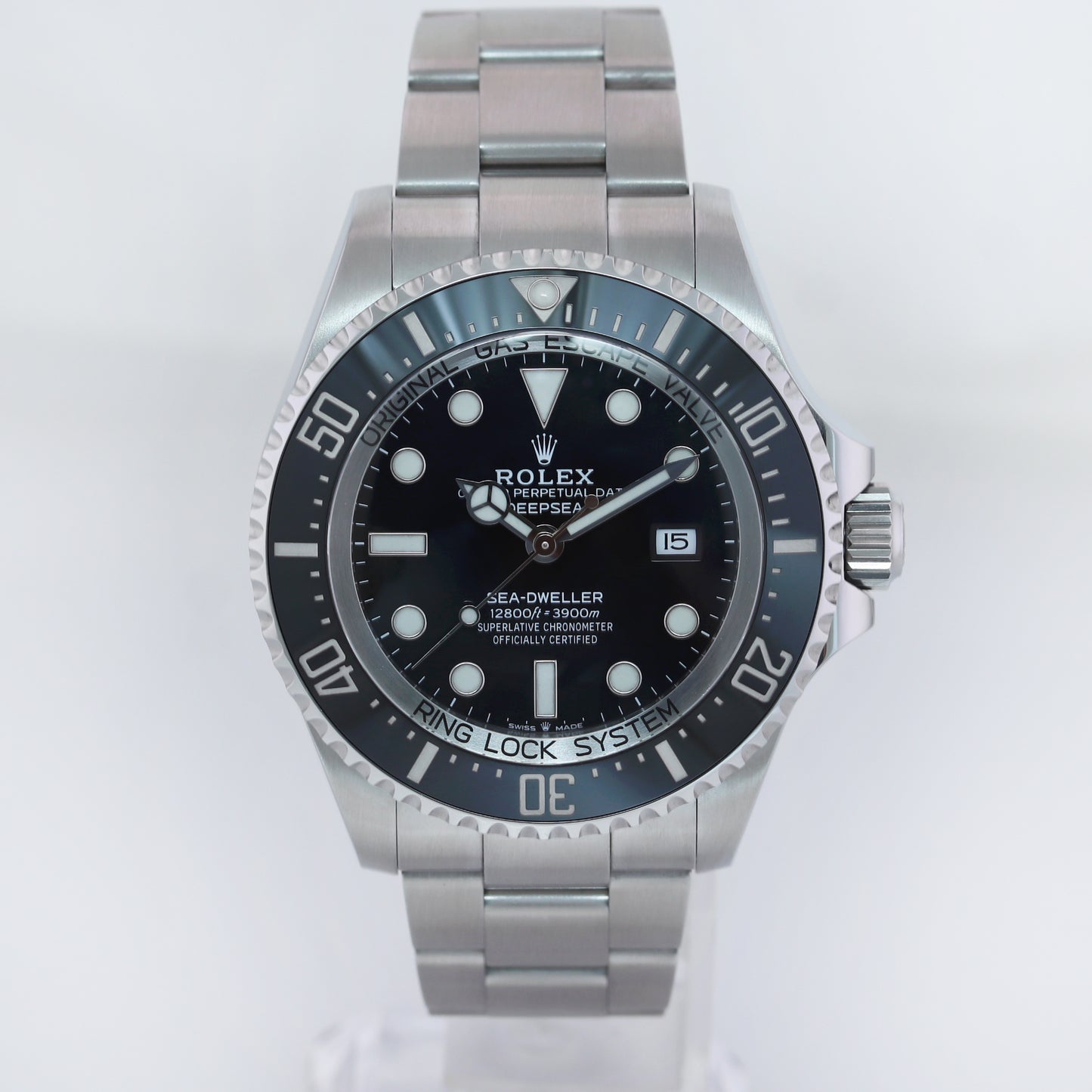 2020 NEW PAPERS Rolex Sea-Dweller Deepsea Black 126660 44mm Steel Watch Box